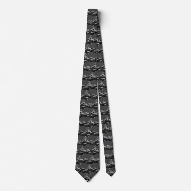 Gravata CVN- 72 Abraham Lincoln Tie (Frente)