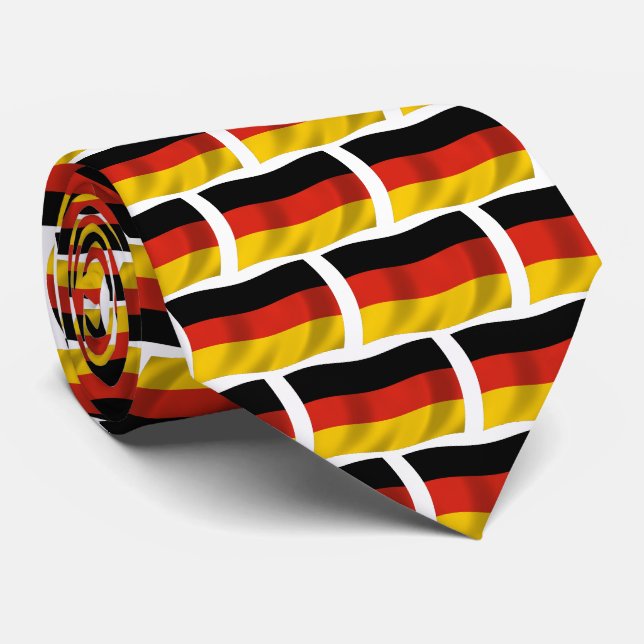 Gravata da Bandeira da Alemanha (Rolled)