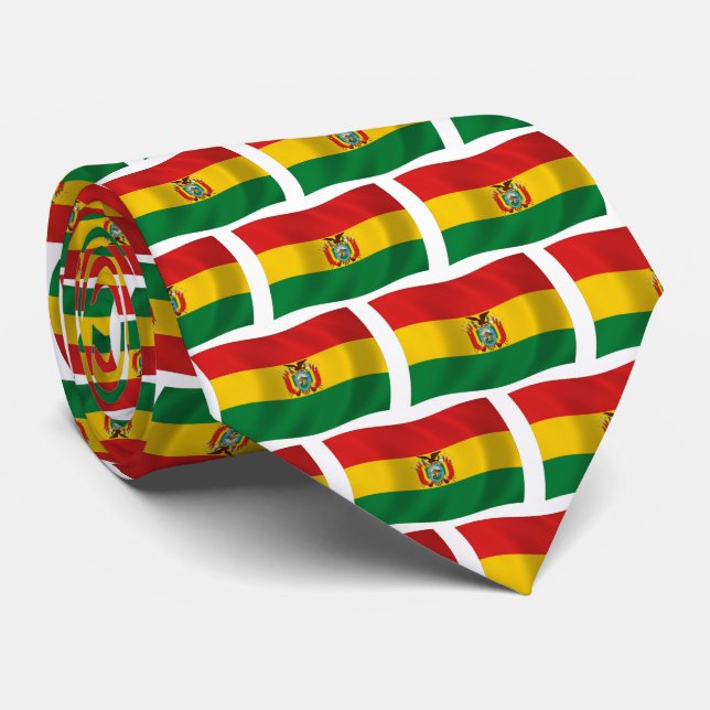 Gravata da Bandeira da Bolívia (Rolled)