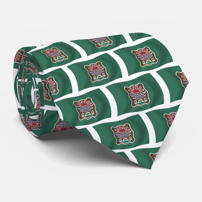 Gravata da Bandeira da Tribo Abenaki (Rolled)