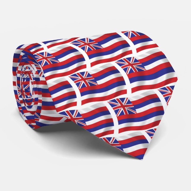 Gravata da Bandeira do Havaí (Rolled)