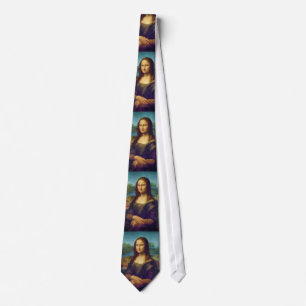Gravata Da Vinci: Mona Lisa