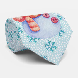Gravata Dale Christmas Collection Snowman Christmas