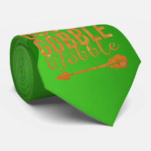 Gravata Dale Gobble Til You Wobble Graças