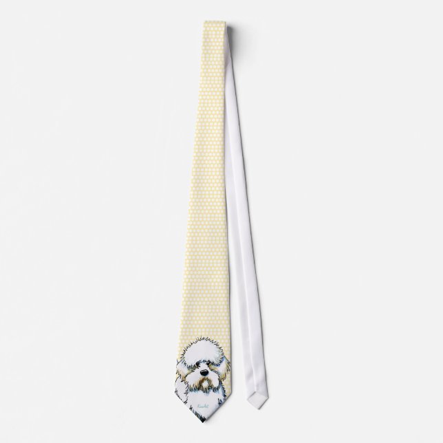Gravata Dandie Dinmont Terrier Neck Tie (Frente)