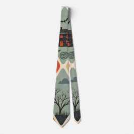 Gravata Dark ghost pattern