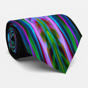 Gravata de Arte Espectro Elétrico