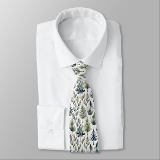 Gravata de árvore de abeto elegante