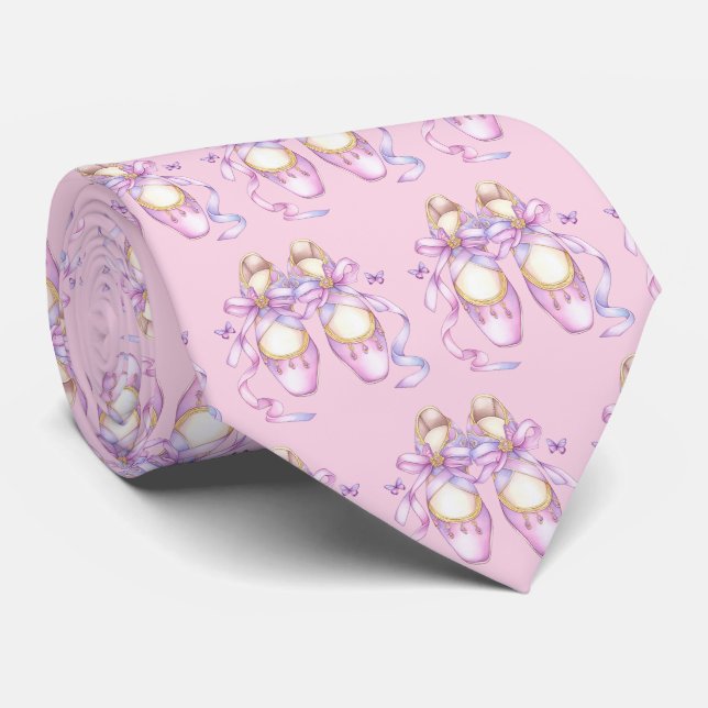 Gravata de Borboleta de Sapato de Ballet (Rolled)