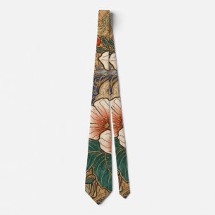 Gravata de casamento floral cloisonné formal ousad