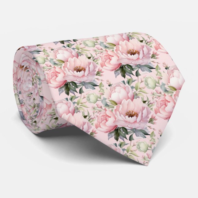 Gravata de Cavalheiro | Gravata Floral para Casame (Rolled)