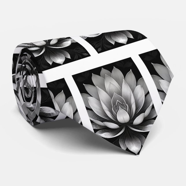 Gravata de Cavalheiro | Gravata Floral para Casame (Rolled)