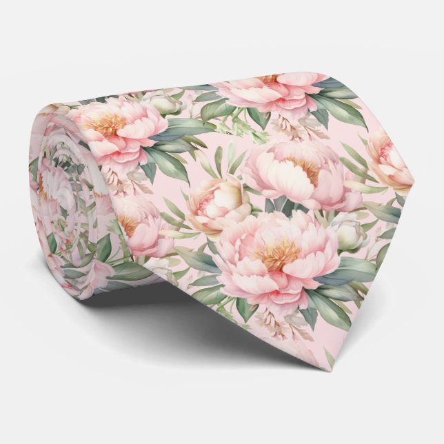 Gravata de Cavalheiro | Gravata Floral para Casame (Rolled)