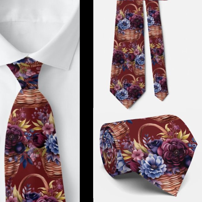 Gravata de Cavalheiro | Gravata Floral para Casame (Criador carregado)