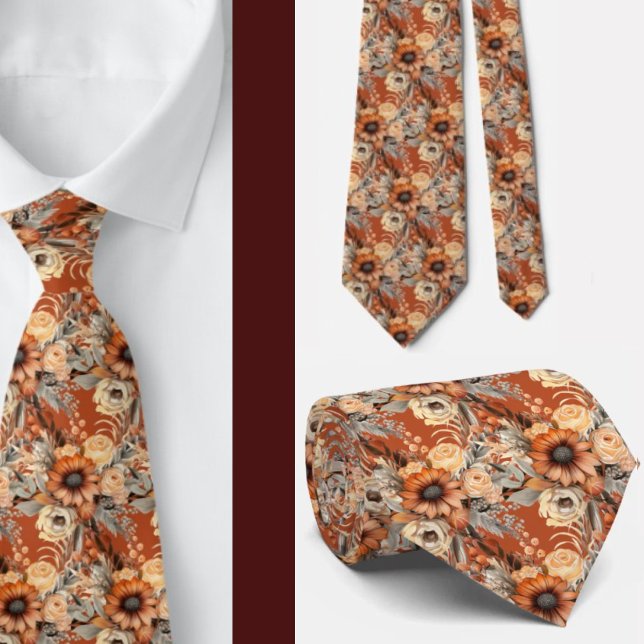 Gravata de Cavalheiro | Gravata Floral para Casame (Criador carregado)