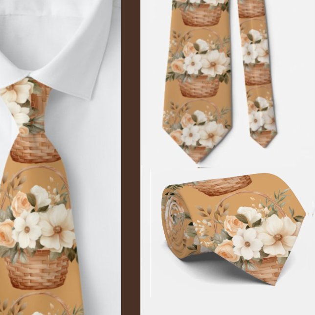 Gravata de Cavalheiro | Gravata Floral para Casame (Criador carregado)