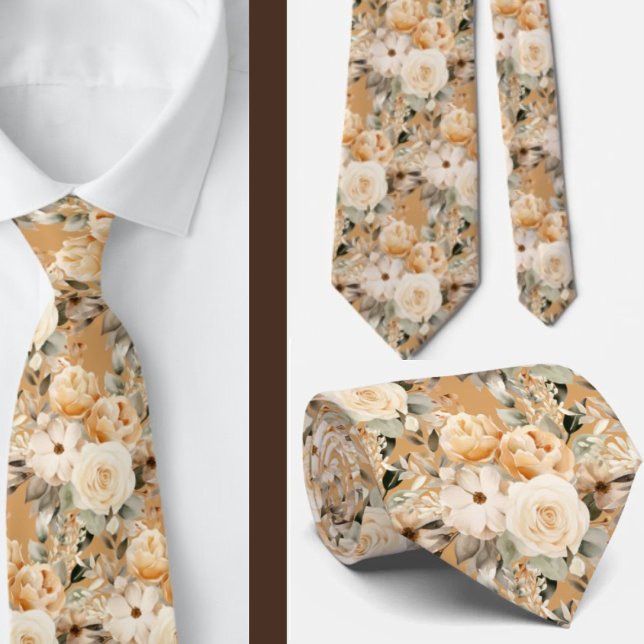 Gravata de Cavalheiro | Gravata Floral para Casame (Criador carregado)