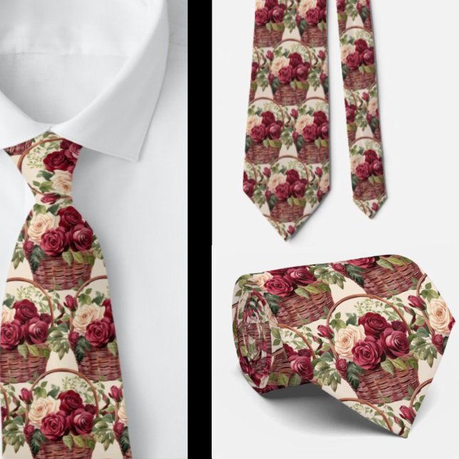 Gravata de Cavalheiro | Necktie Floral para Casame (Criador carregado)