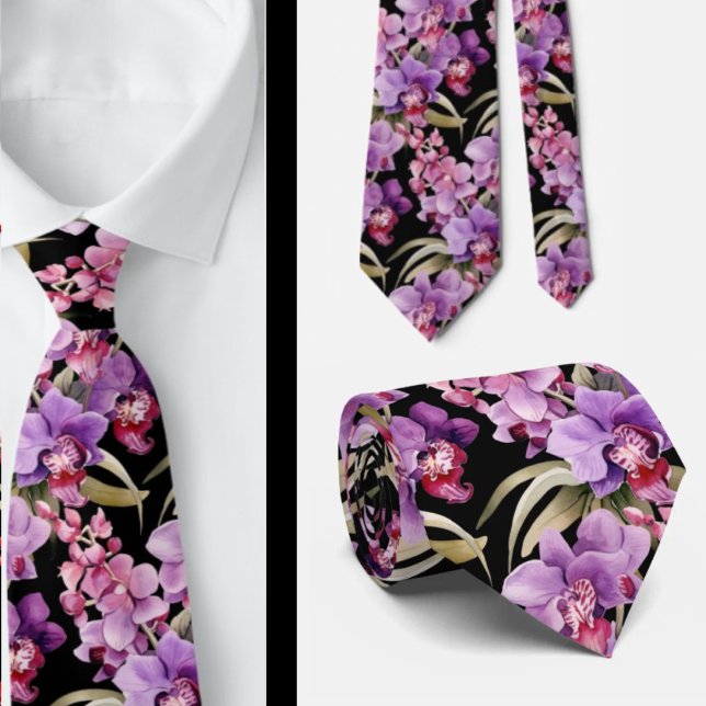 Gravata de Cavalheiro | Necktie Floral para Casame (Criador carregado)