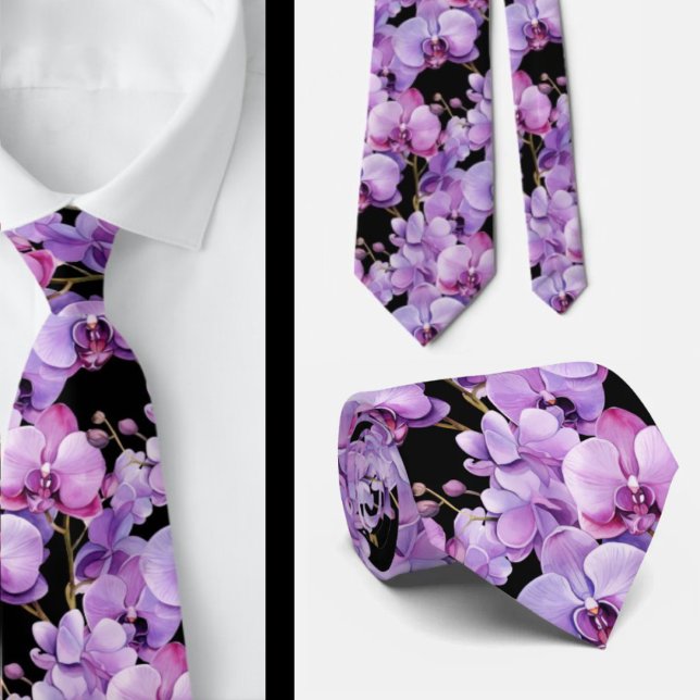 Gravata de Cavalheiro | Necktie Floral para Casame (Criador carregado)