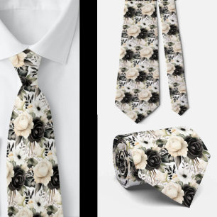 Gravata de Cavalheiro   Necktie Floral para Casame