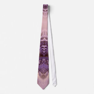 Gravata de Crystal Purplia