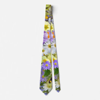 gravata de flores da primavera