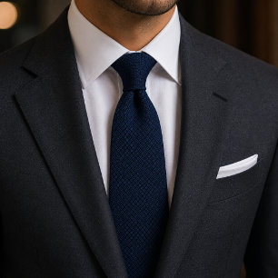 Gravata de Jacquard Diamante Azul Luxo
