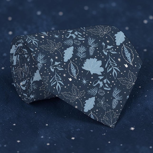 Gravata de Lã com Padrão de Inverno (Criador carregado)