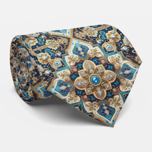Gravata de luxo em estilo persa de designer   Grav