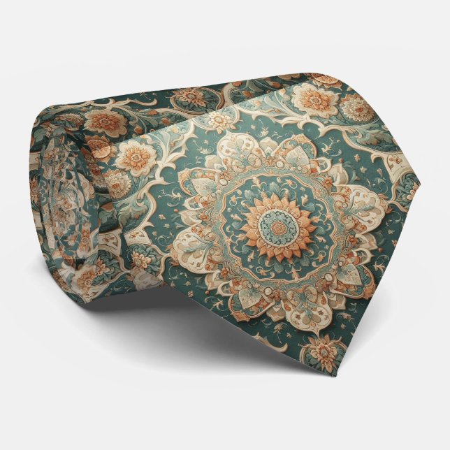 Gravata de Luxo em Estilo Persa de Designer | Grav (Rolled)