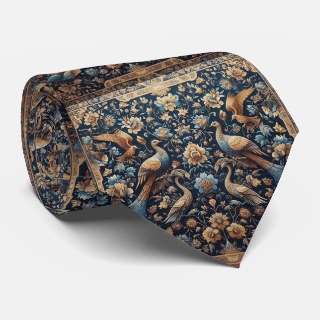 Gravata de luxo em estilo persa de designer | Grav (Rolled)