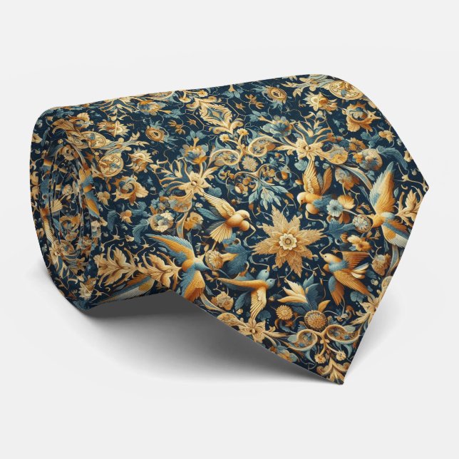 Gravata de luxo em estilo persa de designer | Grav (Rolled)