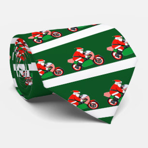 Gravata de Natal de Motocicleta