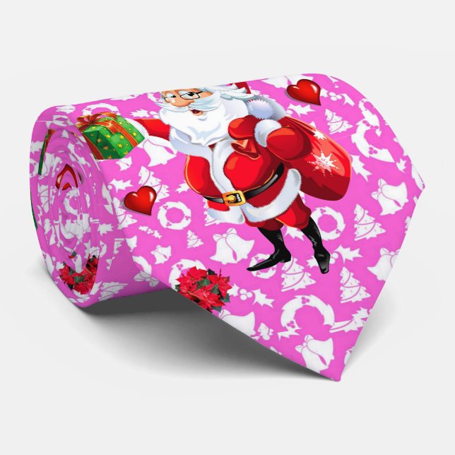 Gravata de Natal, Papais noeis (Rolled)