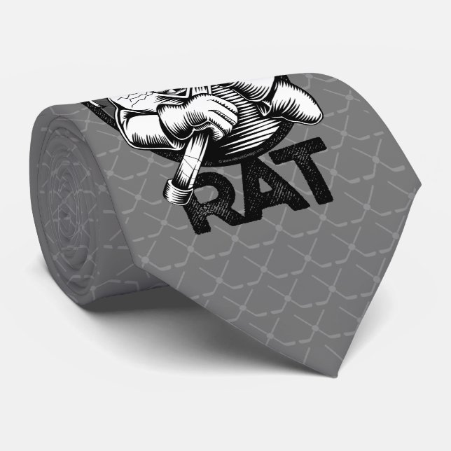 Gravata de Pescoço de Rato de Hockey (Rolled)