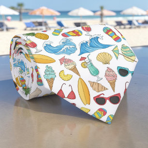Gravata de Pescoço de Verão Sazonal Praia