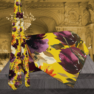 Gravata de Pescoço Dourada com Casamento de Sun e 