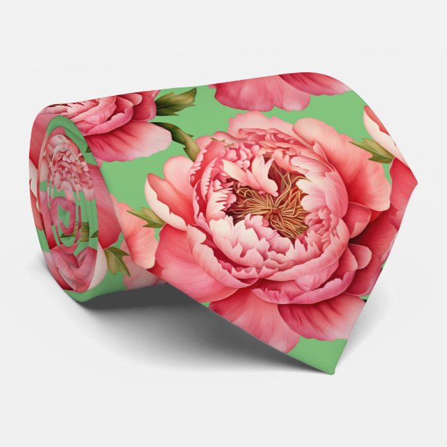 Gravata de Pescoço Floral Elegante para Casamento  (Rolled)