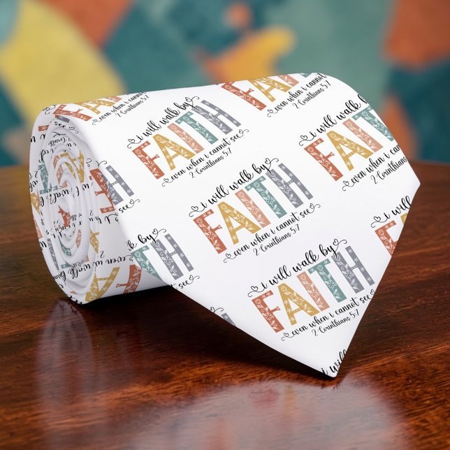 Gravata de Pescoço Personalizada Cristã Cristã (Criador carregado)