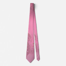 Gravata de Pescoço Rosa Masculina, Sequência Lumin