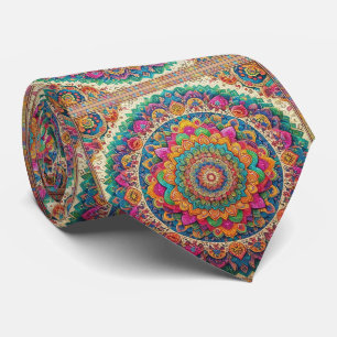 Gravata de seda persa de luxo estilo designer   Fa