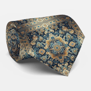 Gravata de seda persa de luxo estilo designer   Fa
