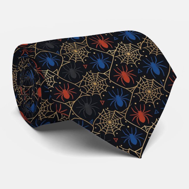 Gravata de Teia de Aranha  (Rolled)