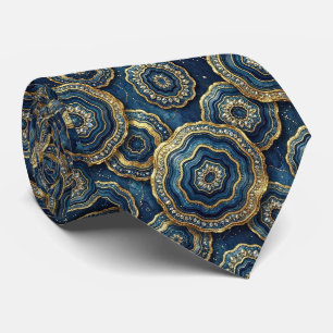 Gravata de Terno de Luxo Gravata Azul Marinho +