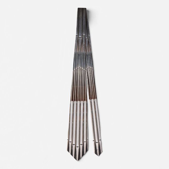 Gravata de tubos de órgão (Frente)