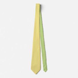 Gravata Decor amarelo macio pronto para personalização