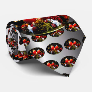 Gravata Decoração da Frota da Vela de Natal