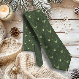 Gravata Deer Antlers Arrows Padrão de Natal V2 Gr ID861