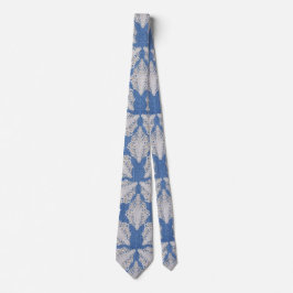 Gravata Denim com repetição de local